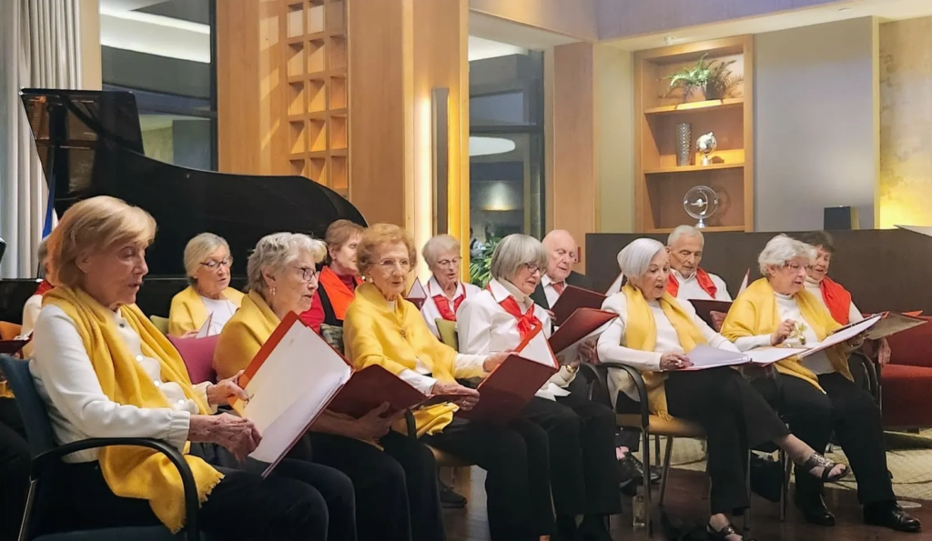Resident Choir Holiday Concert was Enjoyed by Family and Friends