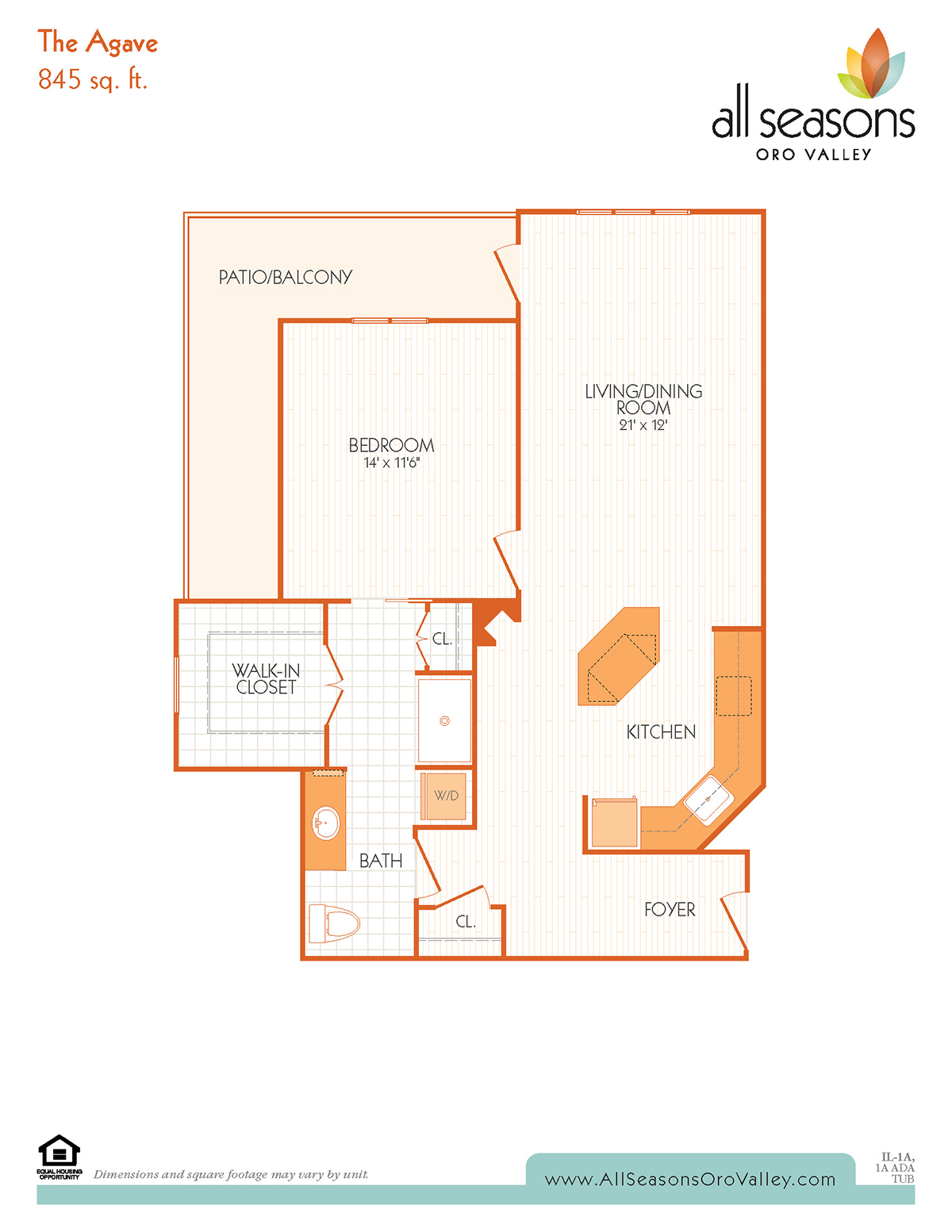 The Agave Floorplan