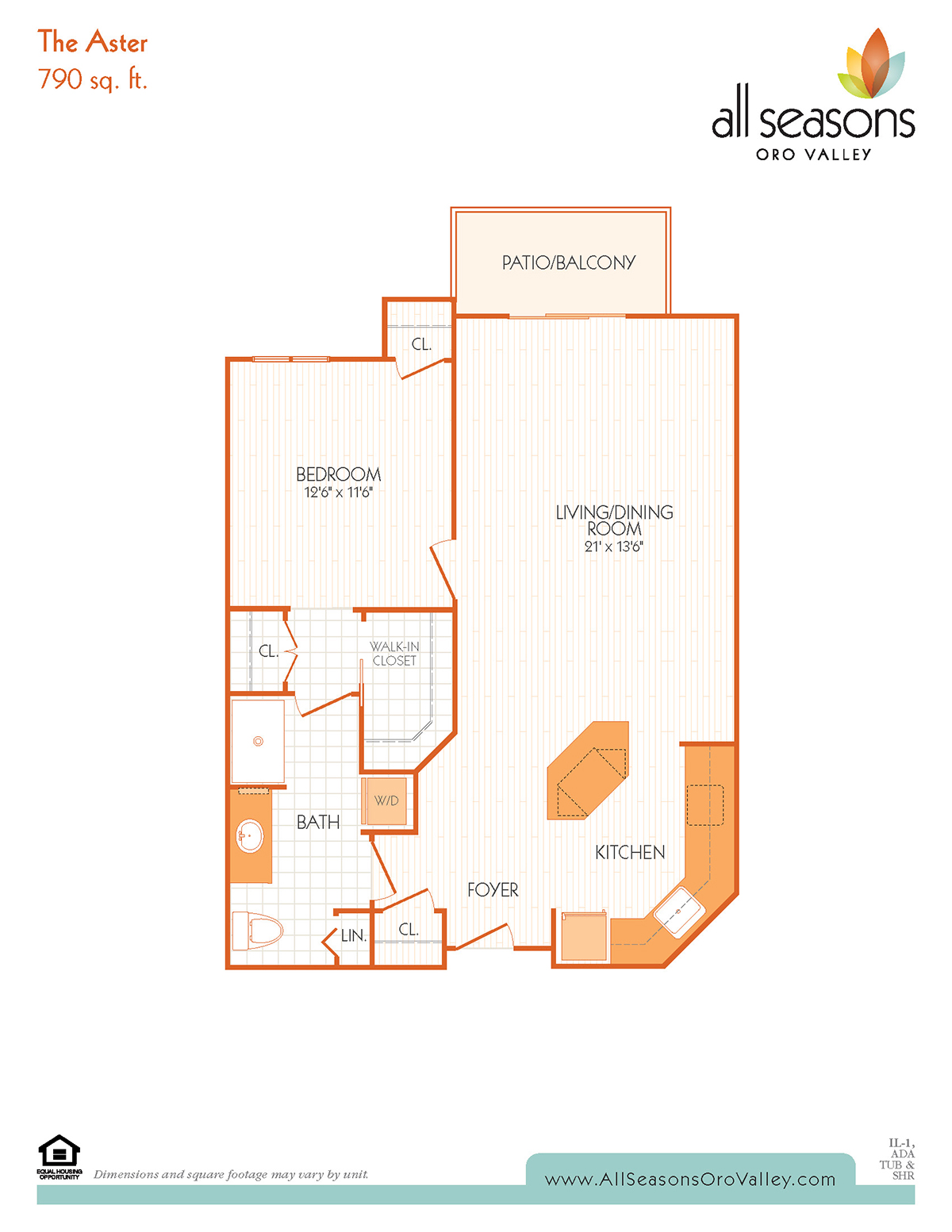 The Aster Floorplan