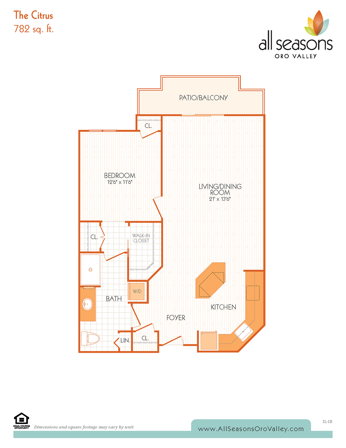 The Citrus Floorplan