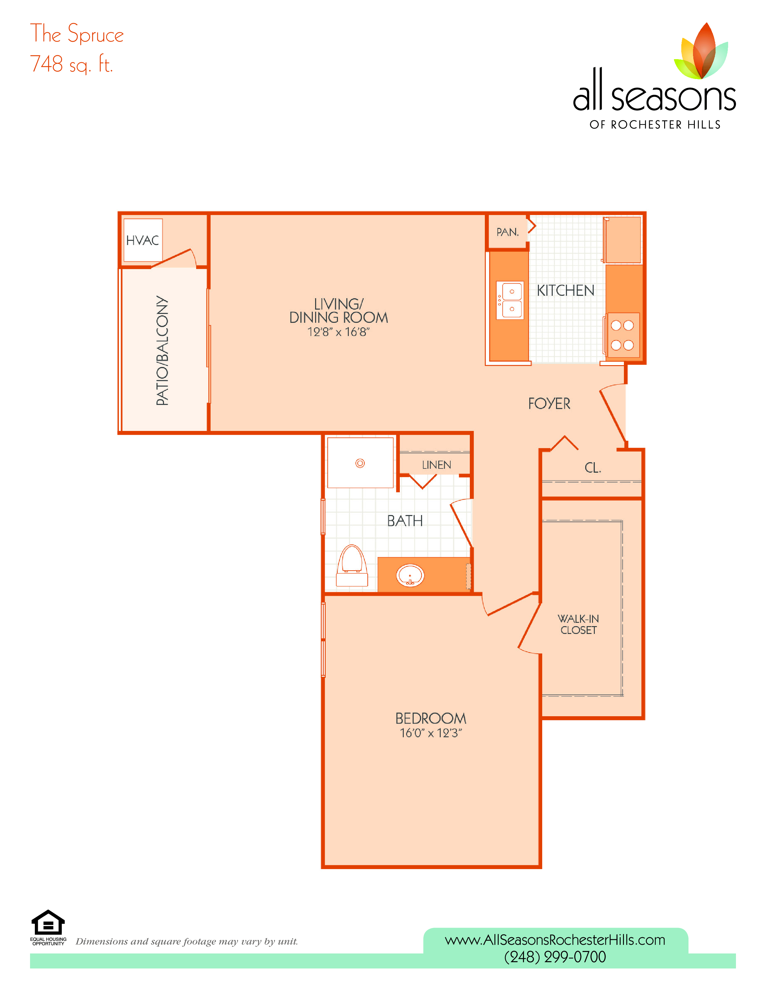 the spruce floorplan