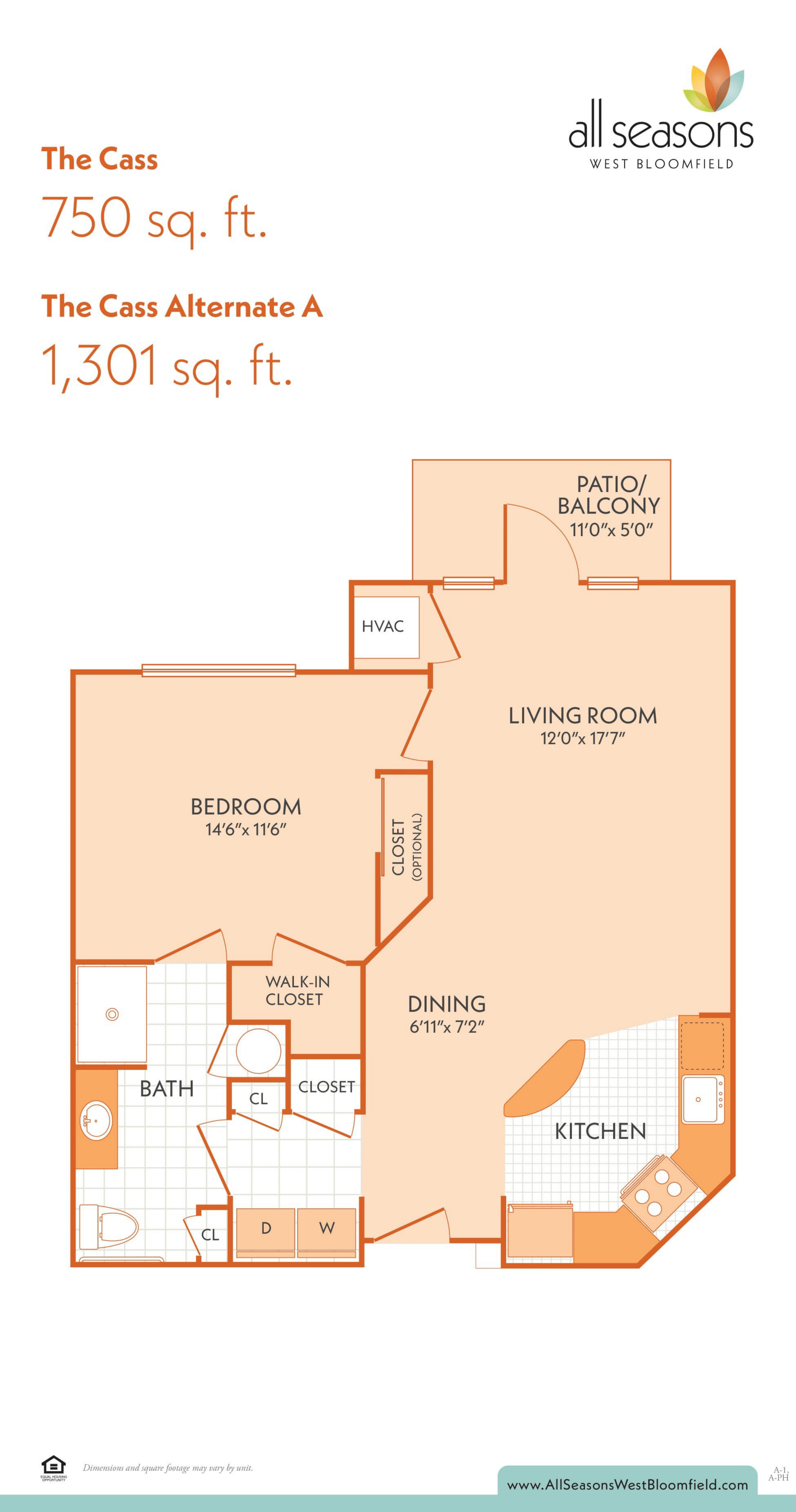 The Cass Floorplan