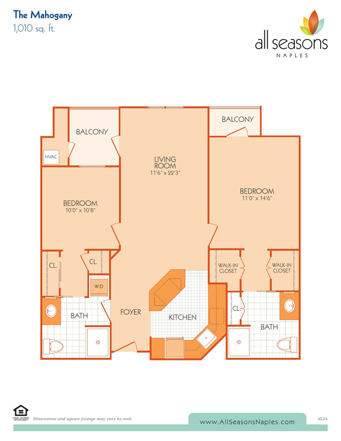 The Mahogany Floorplan