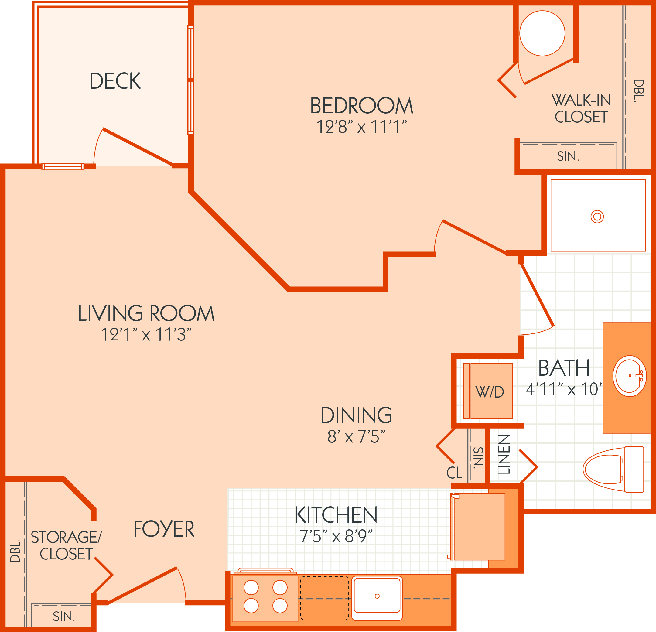 The Oakland Floor Plan