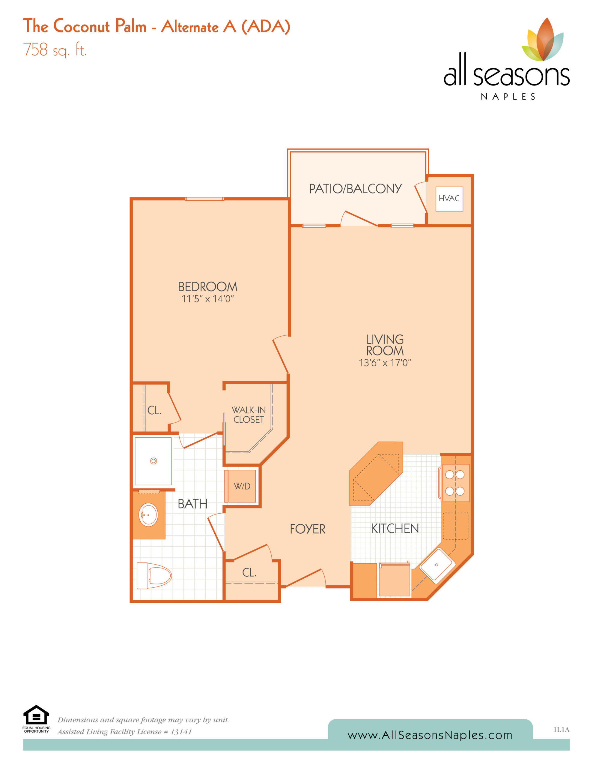 The Coconut Palm Alternate A Floorplan