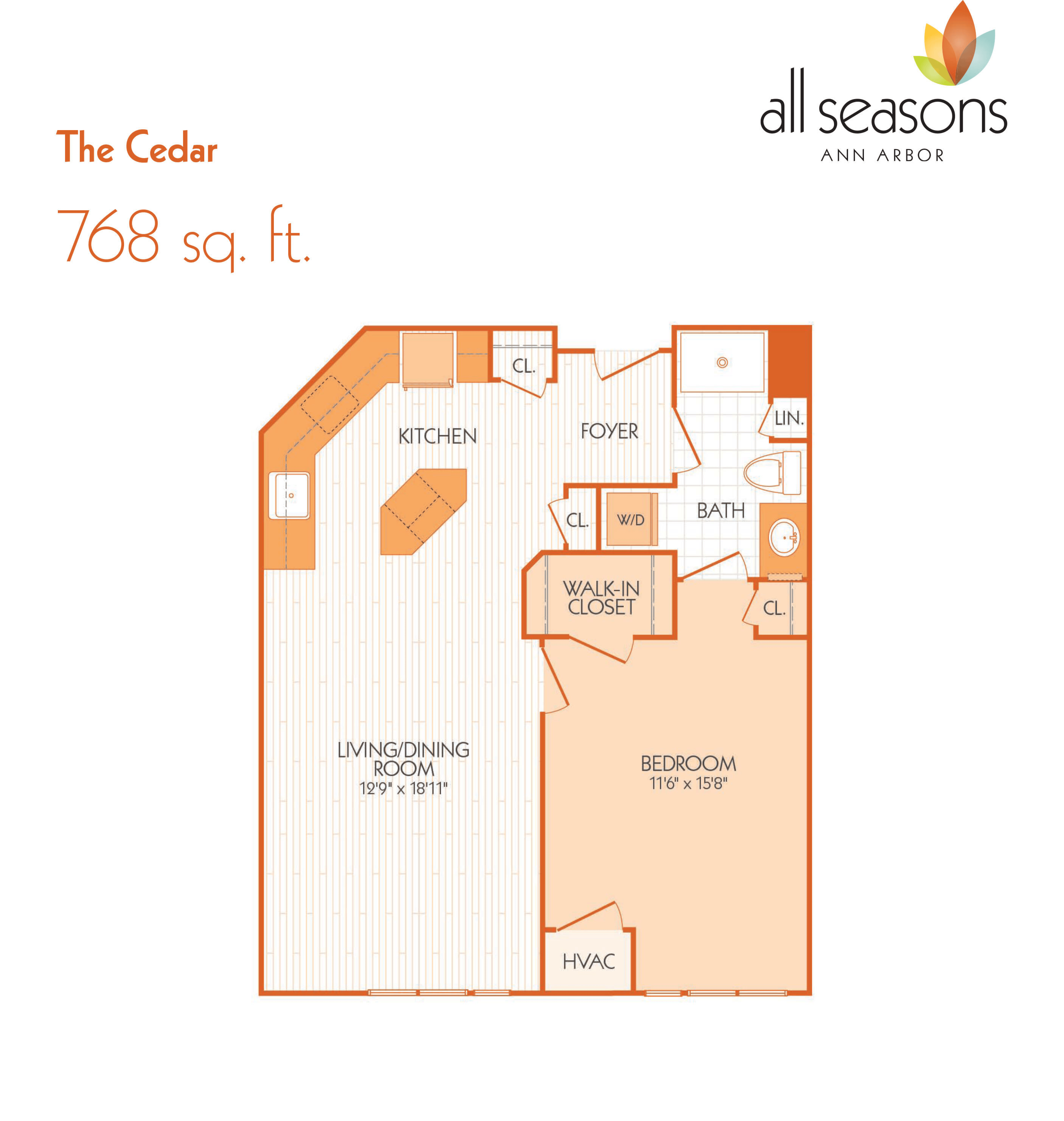 The Cedar Floor plan