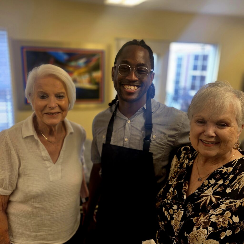 Residents at a program at All Seasons Ann Arbor